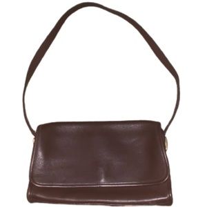 Coach Andrea Vintage Bag 9072 Mahogany Leather Mini Bag Shoulder Bag